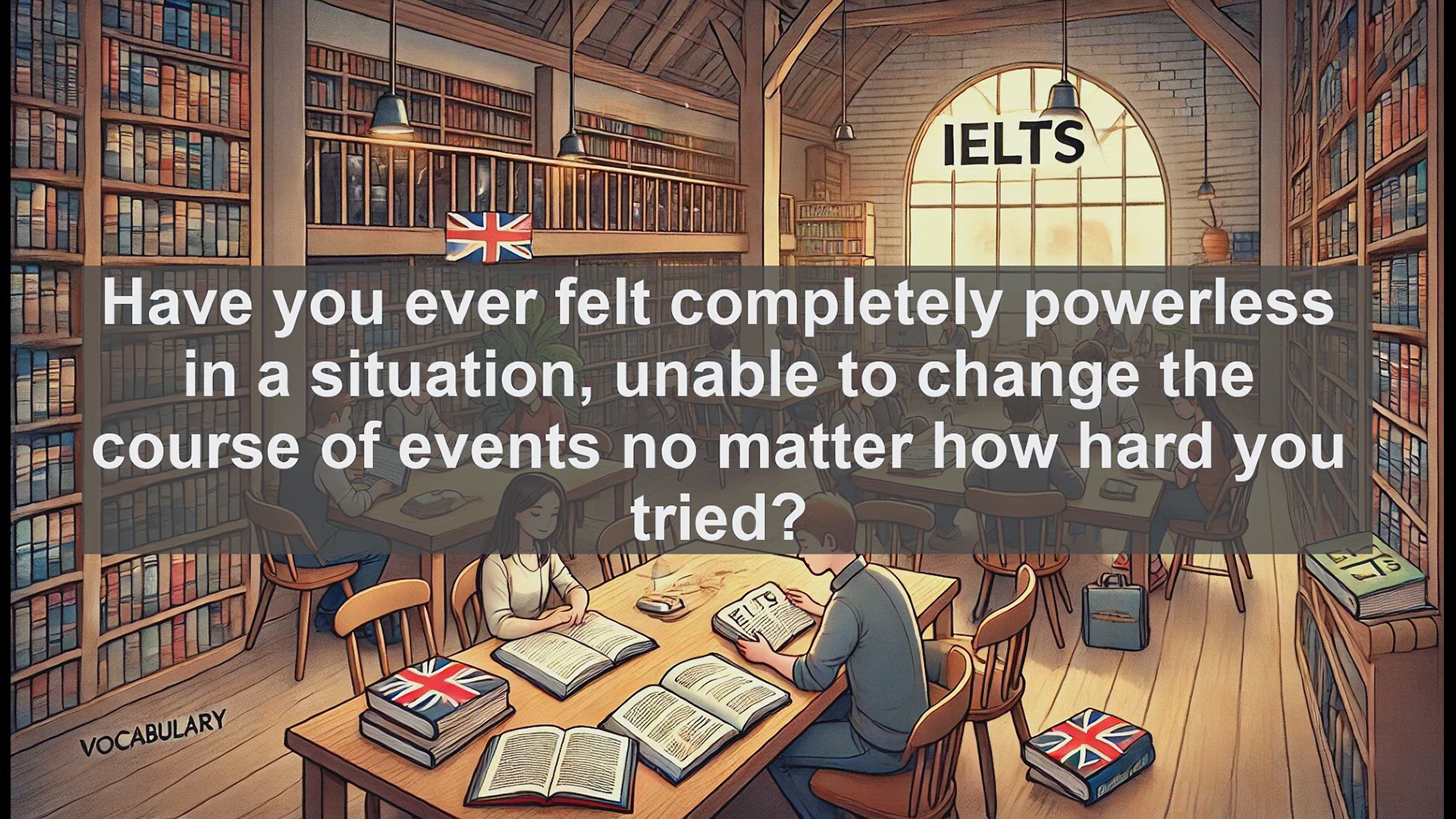 'Video thumbnail for 2000 Must Know IELTS 9.0 Vocabulary - Impuissance: Mastering a Sophisticated Word for IELTS Success'