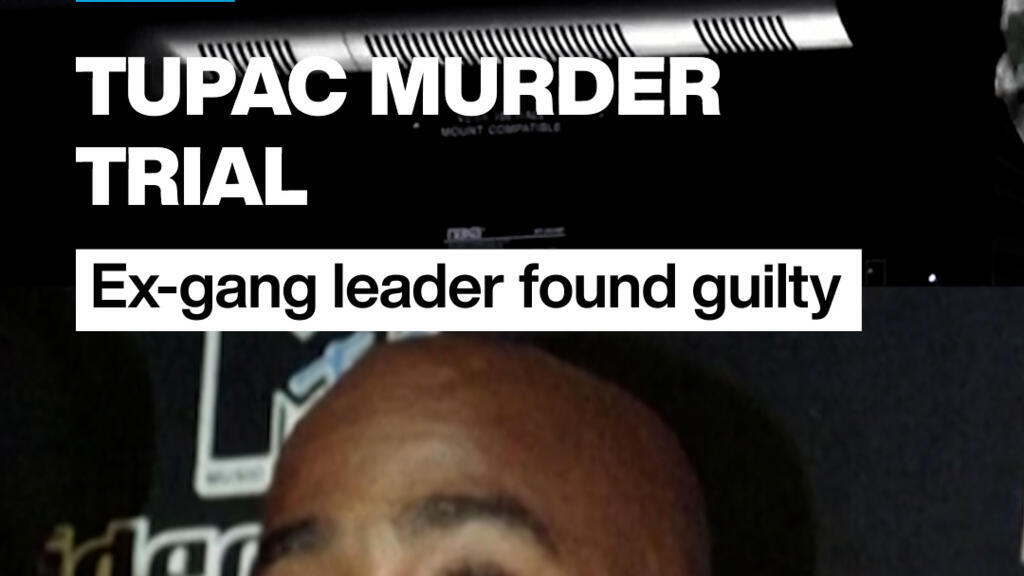 Video thumbnail for Tupac murder trial: Ex-gang leader found guilty