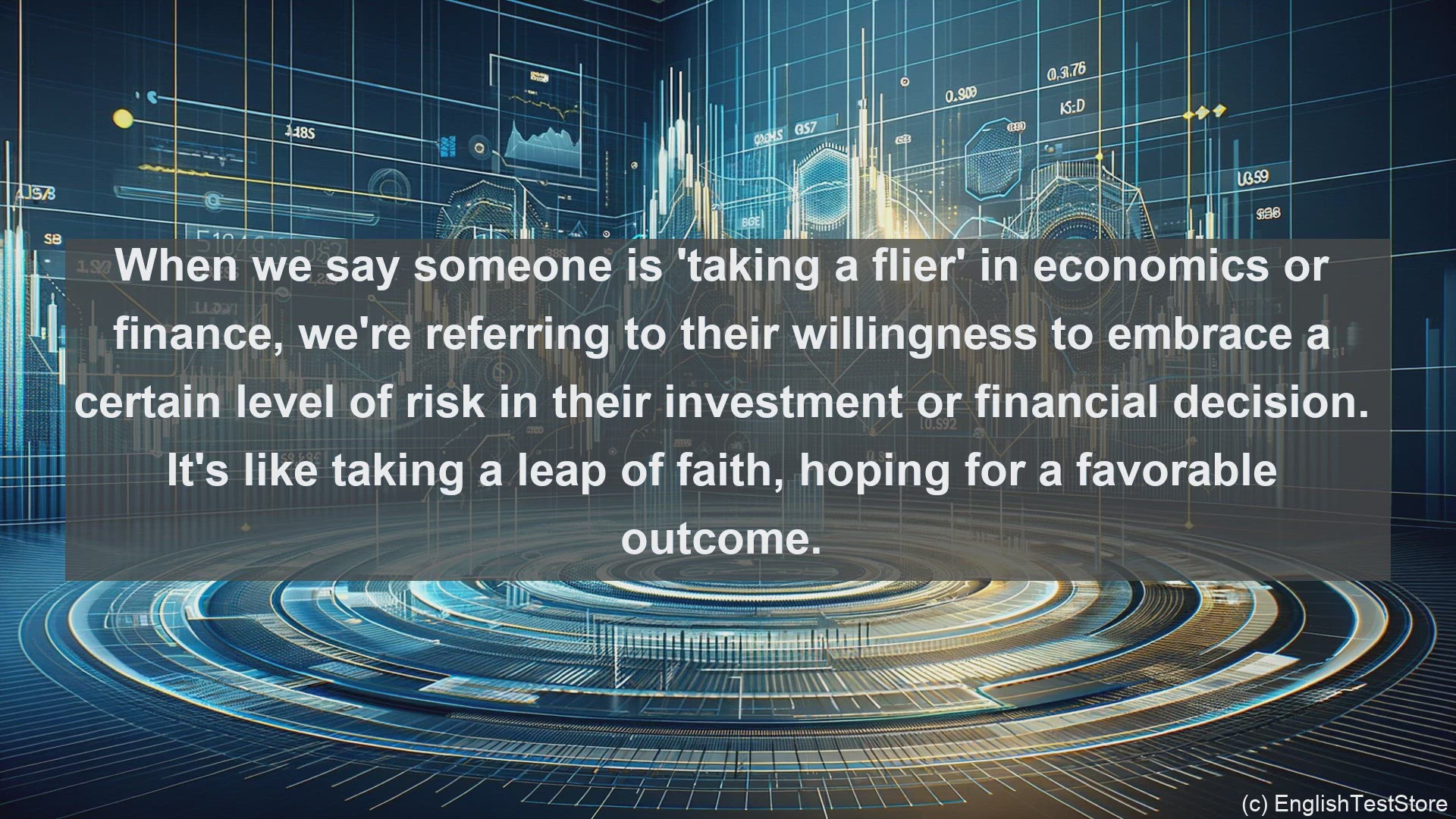 'Video thumbnail for Take a flier in economics and finance'