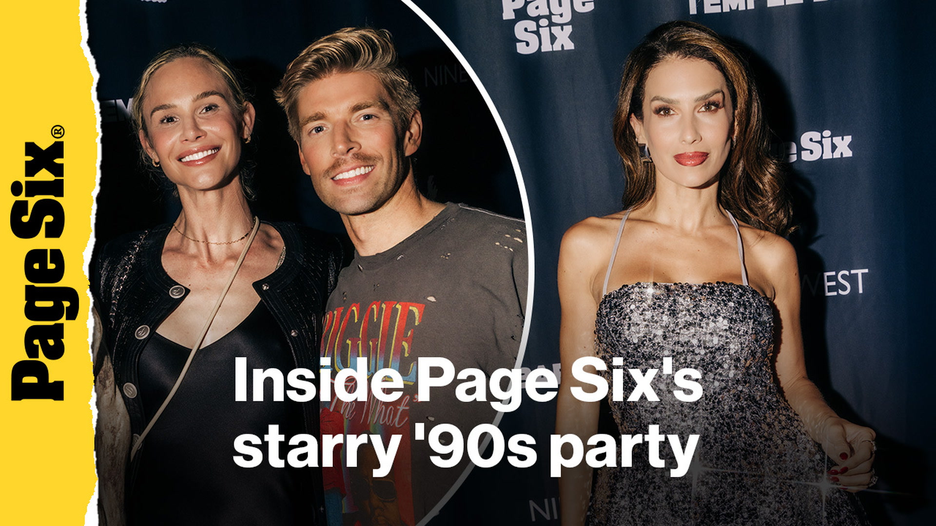 Video thumbnail for Inside Page Six's starry party celebrating the '90s: Hilaria Baldwin, Kyle Cooke and more