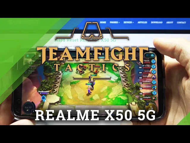 Video thumbnail for Teamfight Tactics Gameplay on Realme X50 – TFT Efficient Test