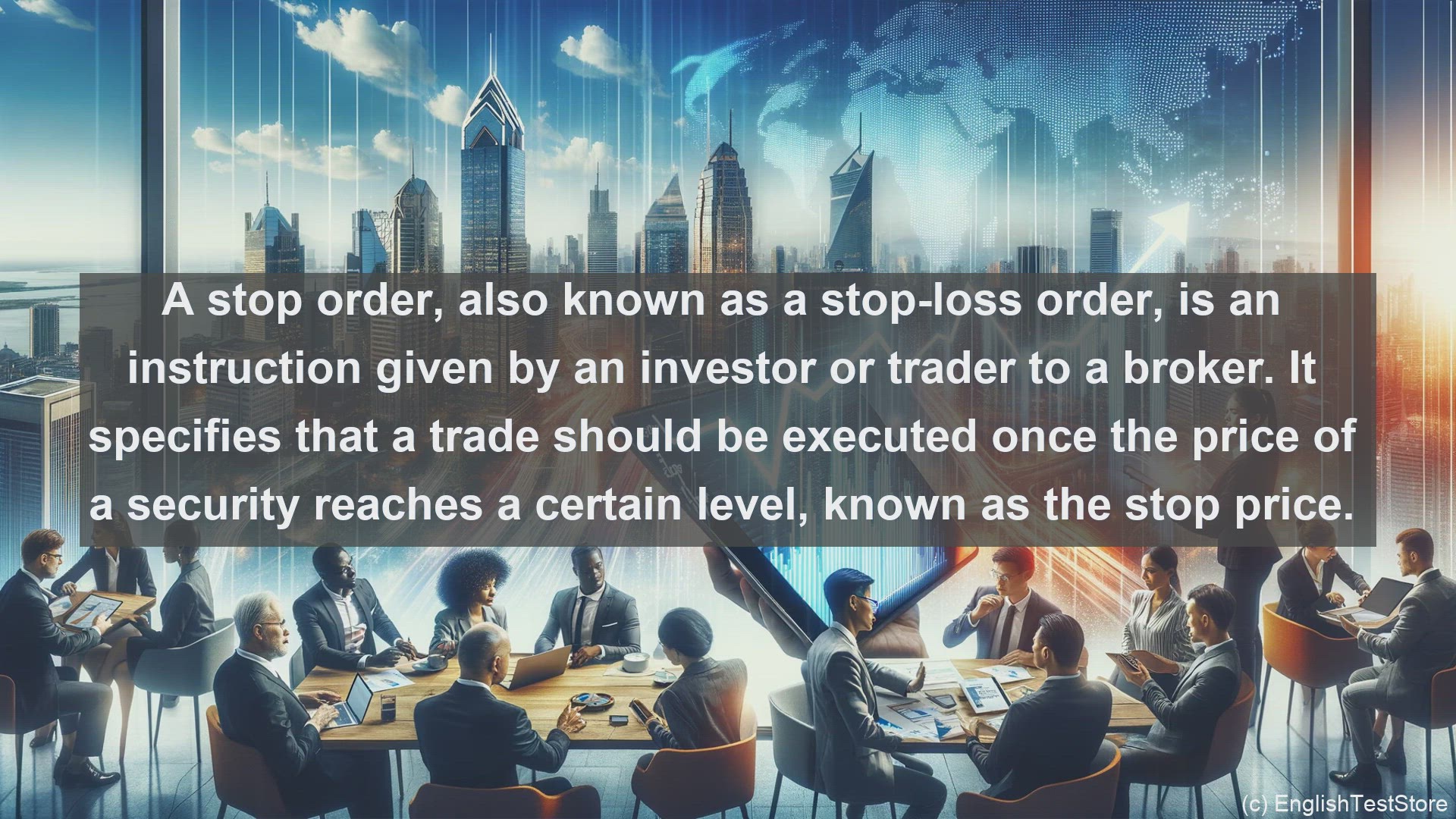 'Video thumbnail for Stop order in economics and finance'