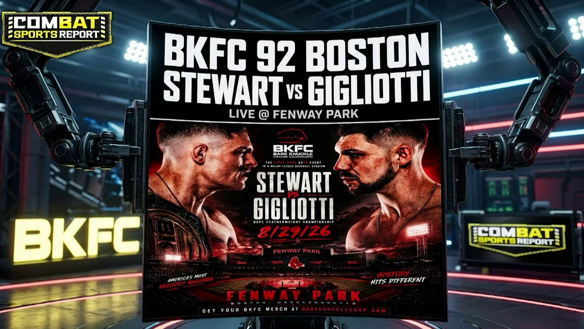 Video thumbnail for BKFC's Rising Popularity: Mainstream Media Coverage
