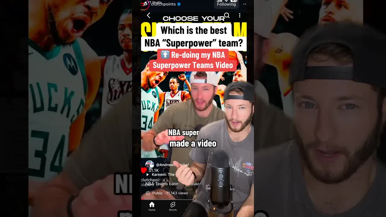 Video thumbnail for Ranking NBA Superpower Teams (The Re-Do)