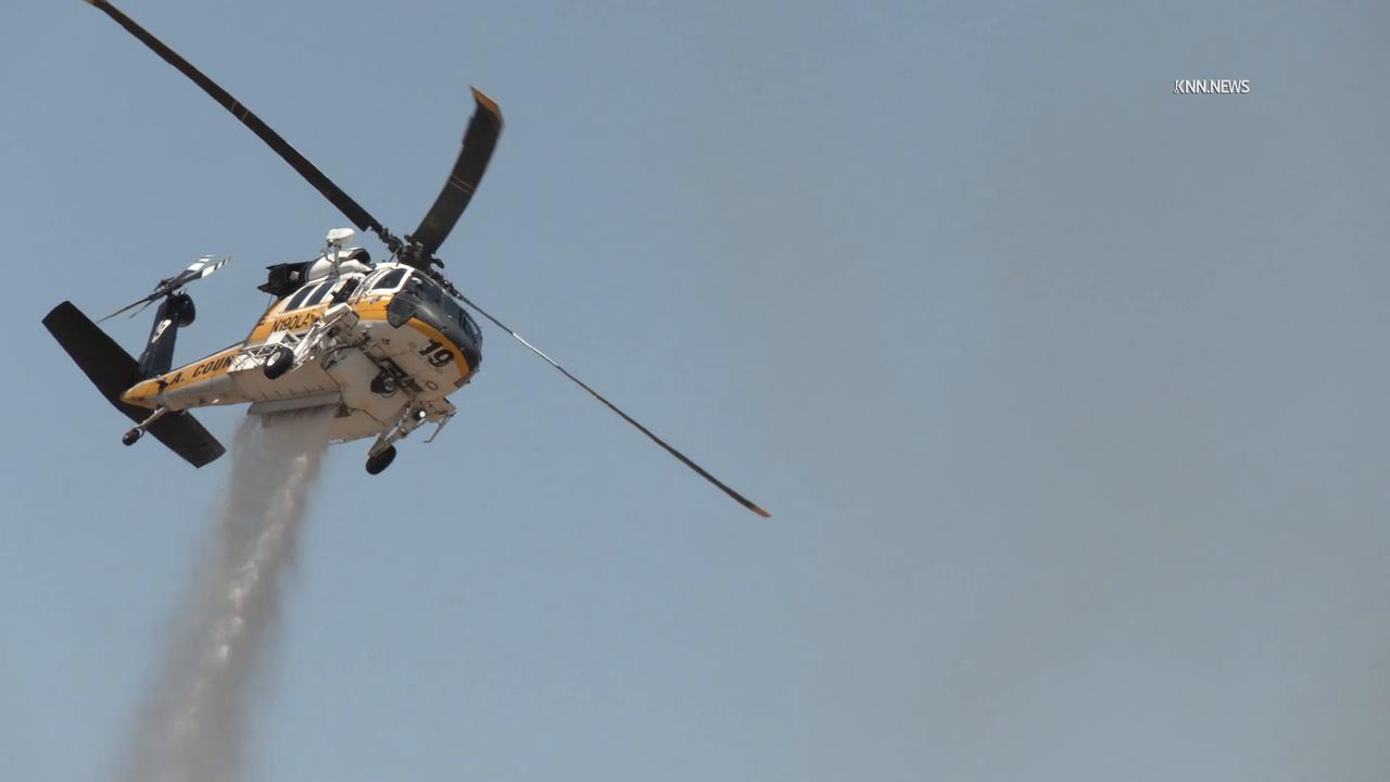 Video thumbnail for US, Los Angeles: Palmdale Vegetation Fire.