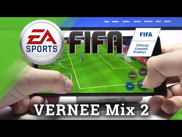 Video thumbnail for FIFA Mobile Performance Checkup on Vernee Mix 2 - Short Gameplay / Quick Game Test
