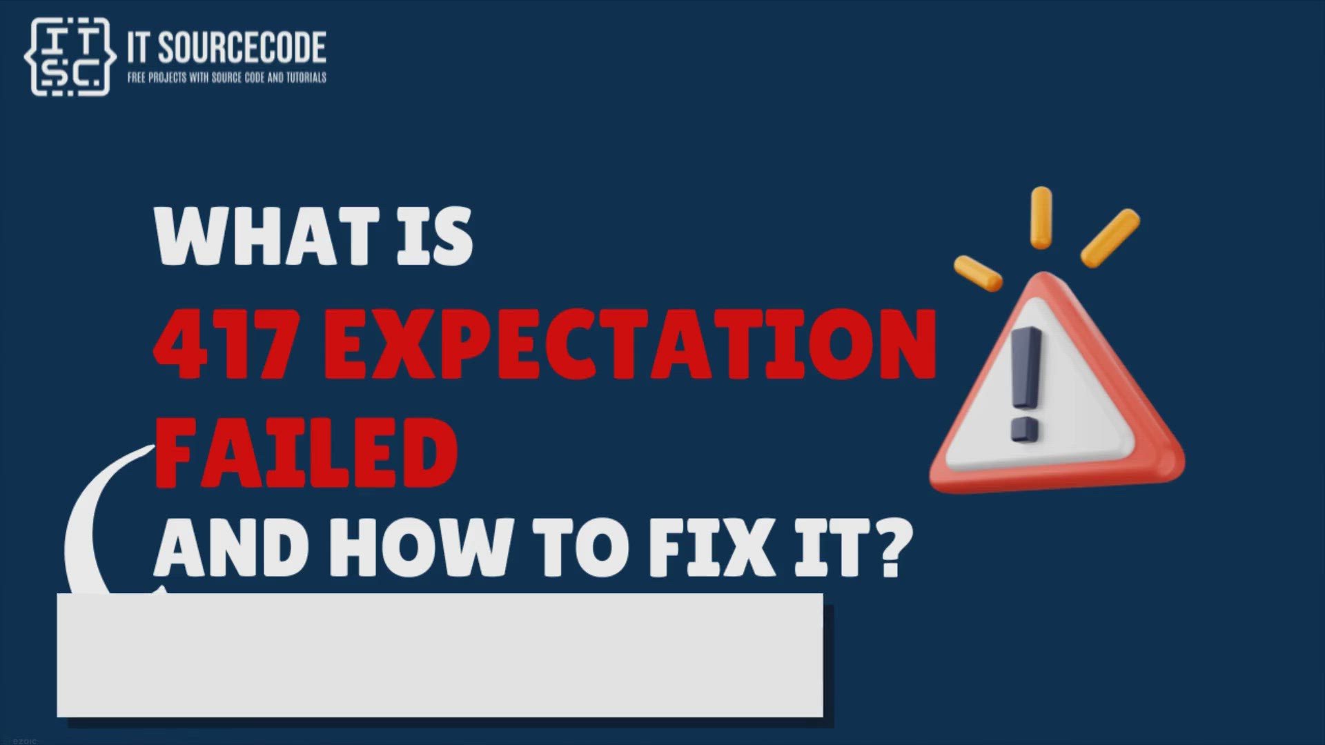 'Video thumbnail for What is “417 expectation failed” Error and How to fix it?'
