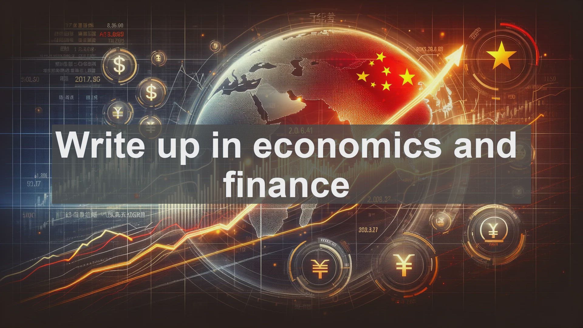 'Video thumbnail for Write up in economics and finance'