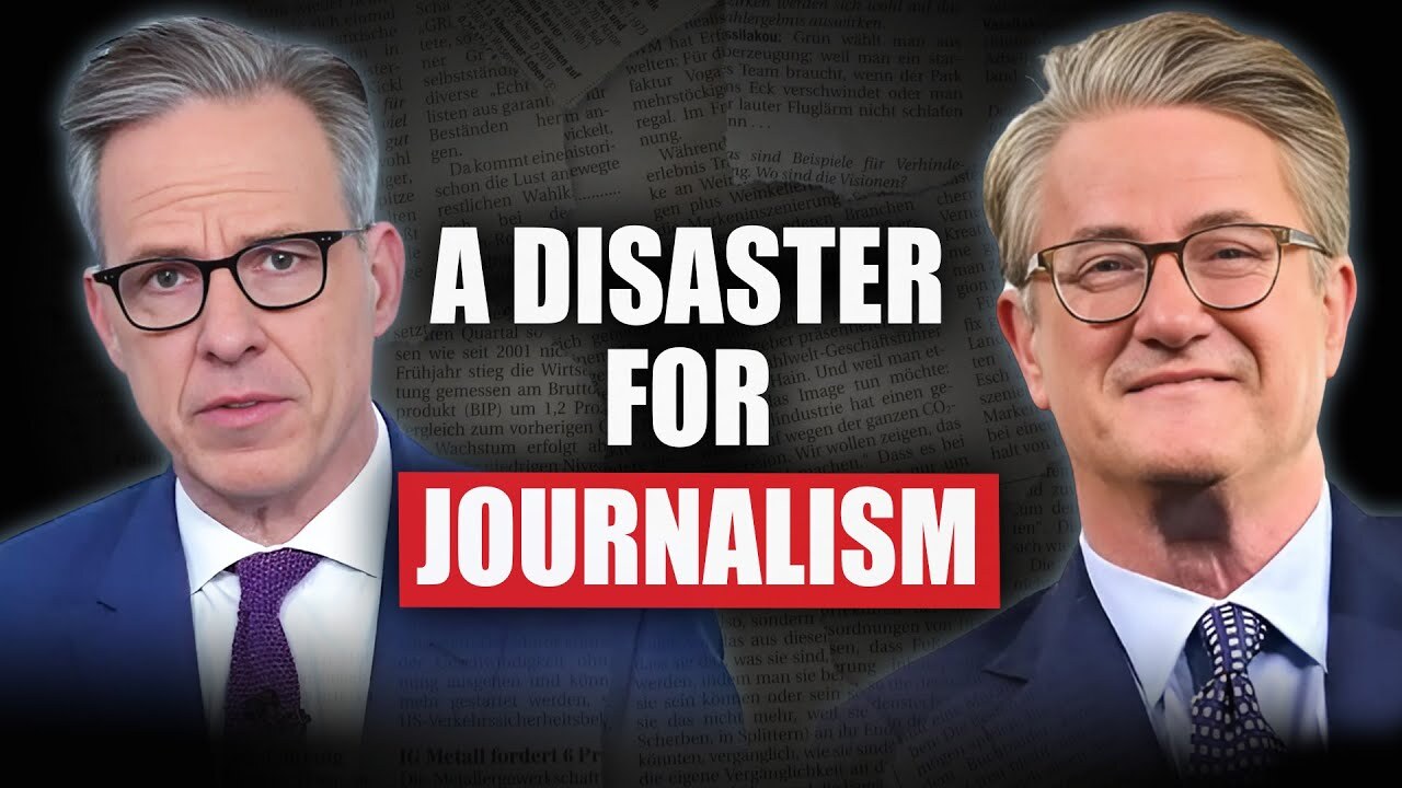 Video thumbnail for Jake Tapper and "Morning Joe" Have Turned Journalism Into Propaganda