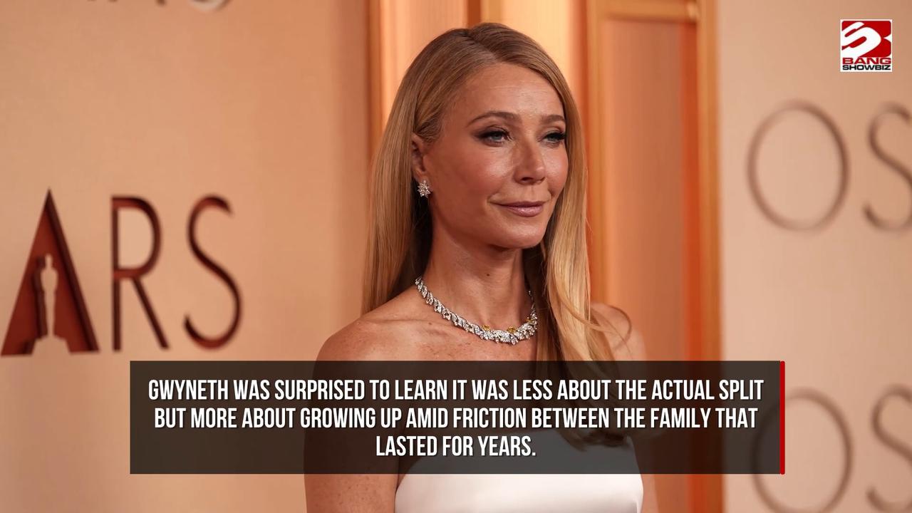 Video thumbnail for Gwyneth Paltrow and Chris Martin were determined to 'stay a family' after they divorced.
