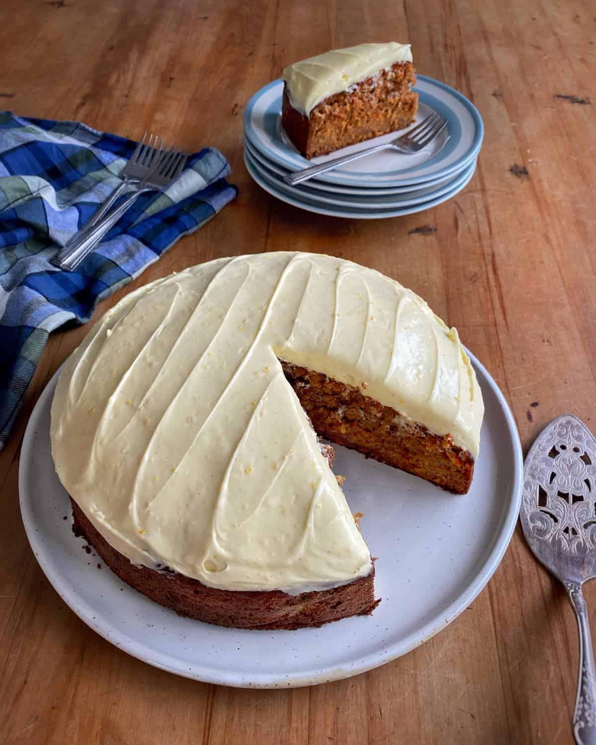 'Video thumbnail for Carrot Cake with Cream Cheese Icing  Recipe '