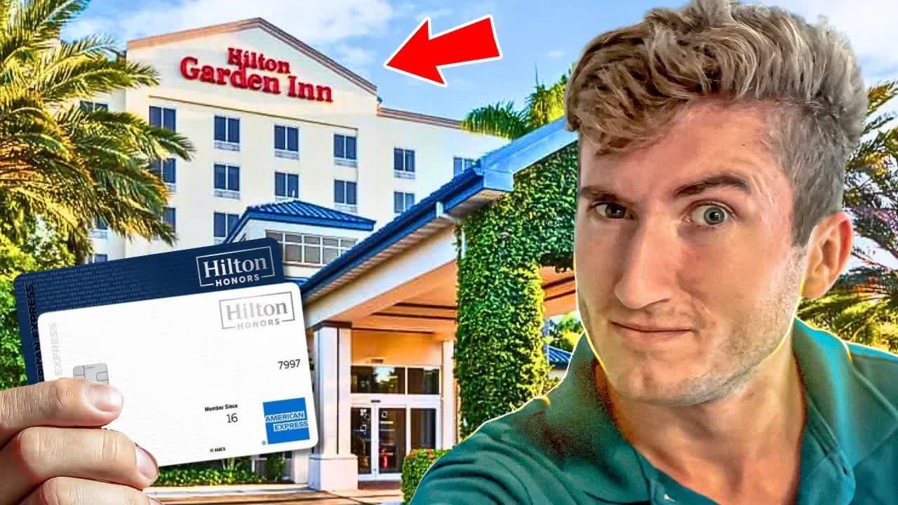 Video thumbnail for anthony venture: hilton points hotels: are hilton garden inn points worth it?
