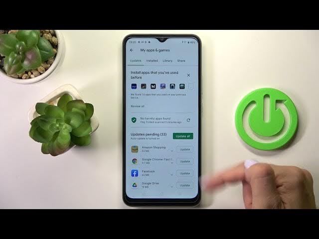 Video thumbnail for How to Update Apps on REALME Narzo 50i Prime? | Play Store
