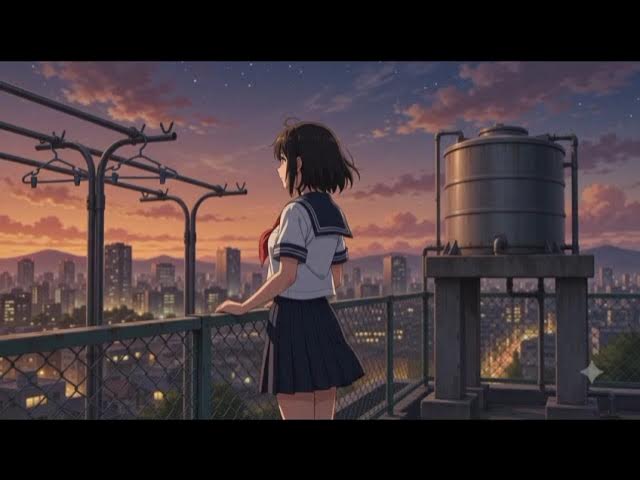 Video thumbnail for Rooftop at Spring Lofi| Anime Lofi Chill Beats 🌸🌇
