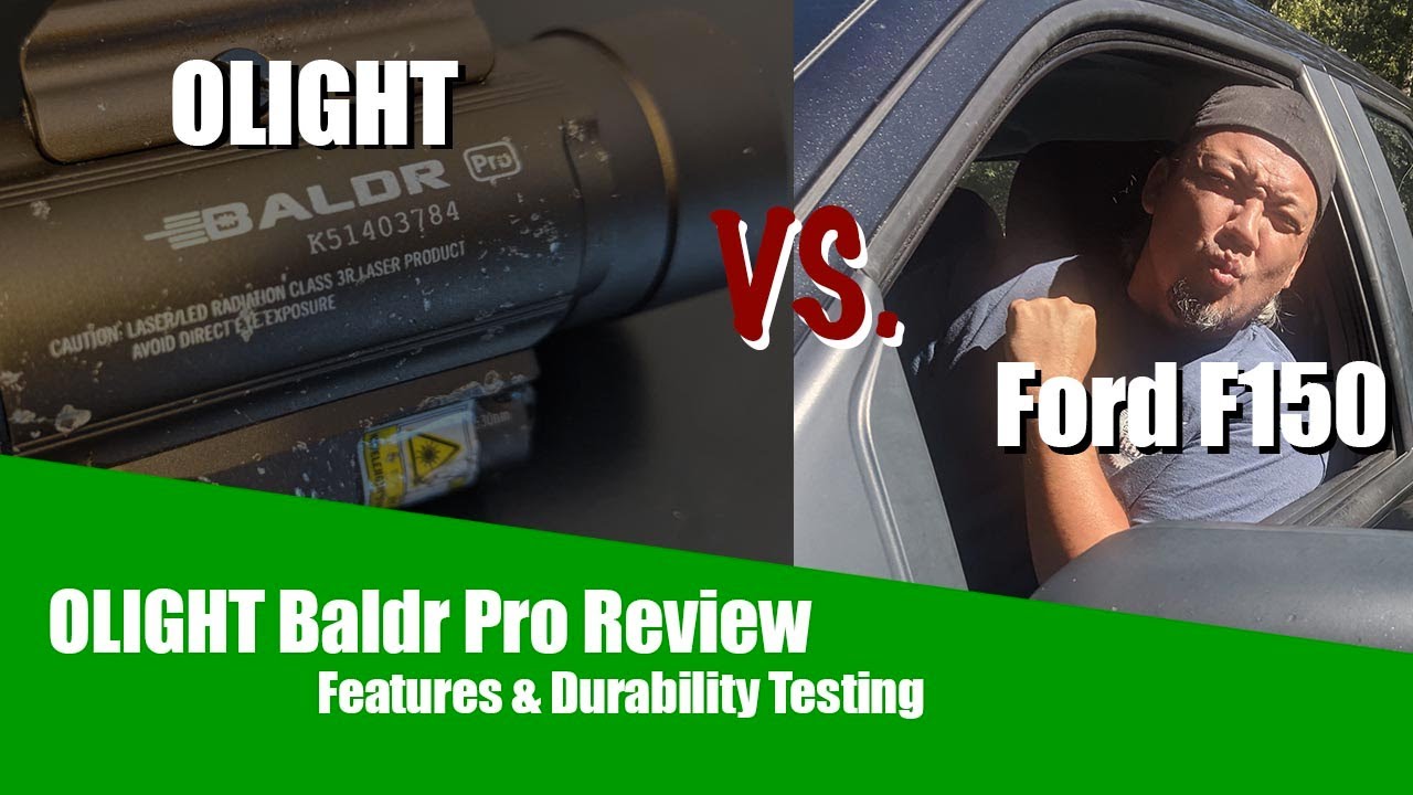 Video thumbnail for OLIGHT Baldr Pro Durability Testing & Features Review