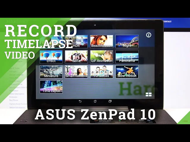 Video thumbnail for How to Record Time Lapse in ASUS ZenPad 10 – Record Repeatable Videos