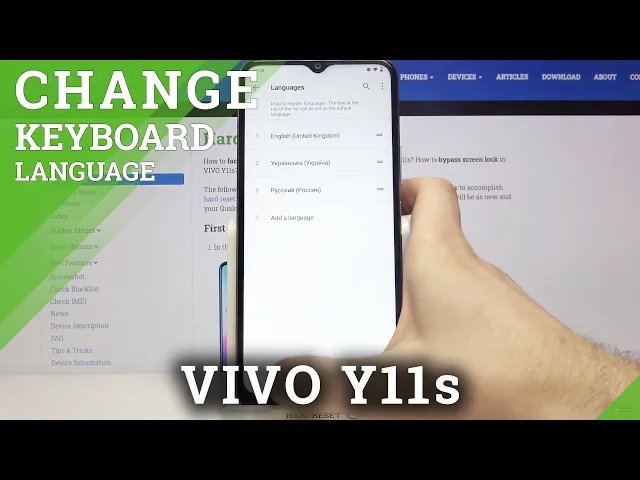Video thumbnail for How to Change Keyboard Language on VIVO Y11s – Open Keyboard Settings