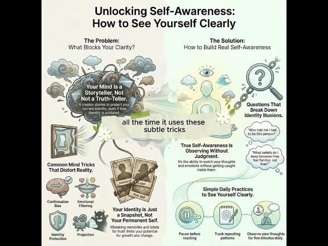 Video thumbnail for Unlocking Self Awareness | How to See Yourself Clearly