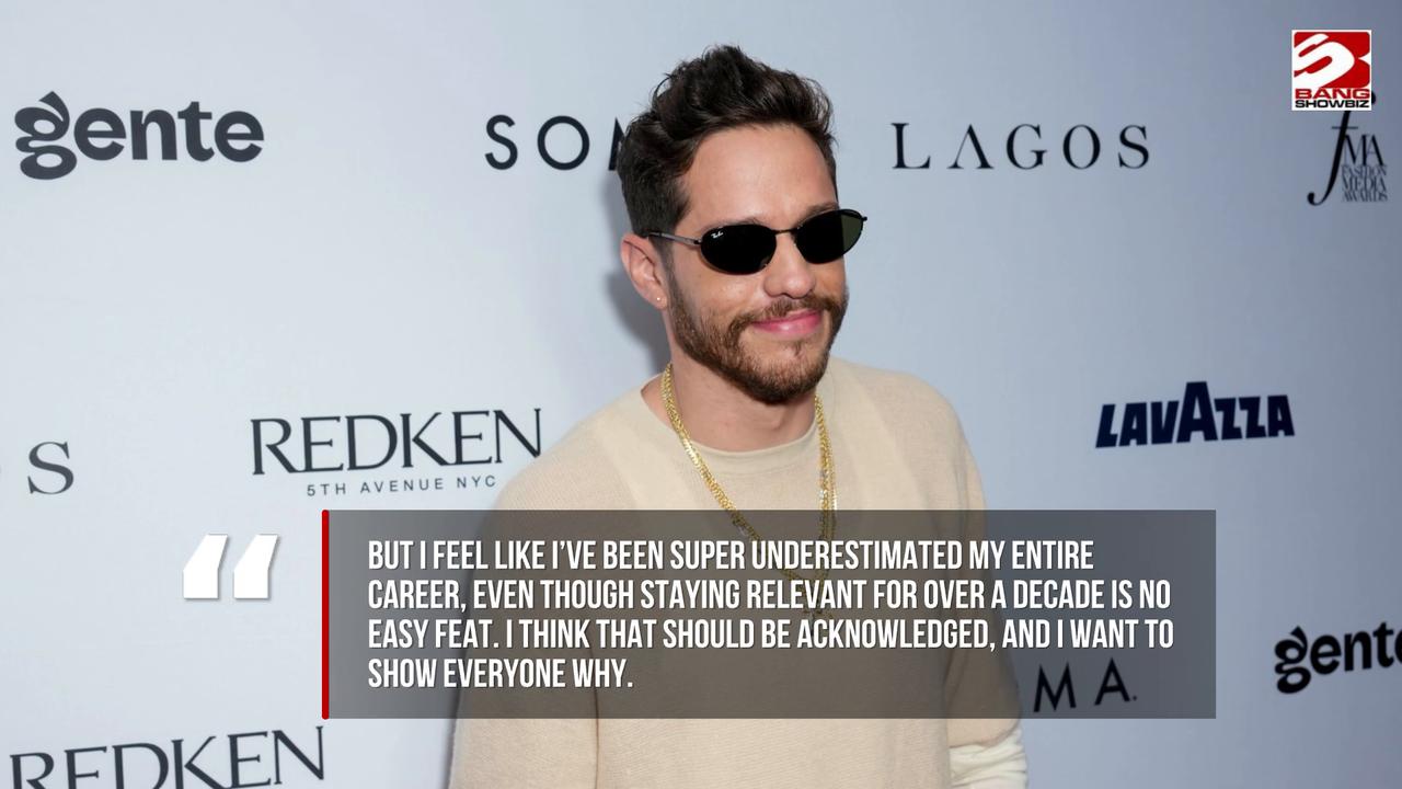 Video thumbnail for Pete Davidson: I've been super underestimated