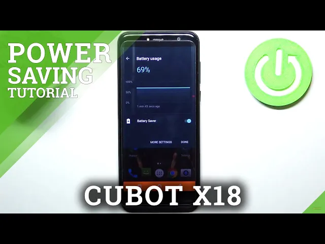 Video thumbnail for How to Use Battery Saver in CUBOT X18 – Enable Power Saver