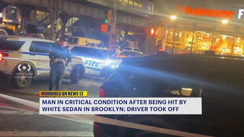 Video thumbnail for Driver sought after Crown Heights hit-and-run leaves man critically hurt