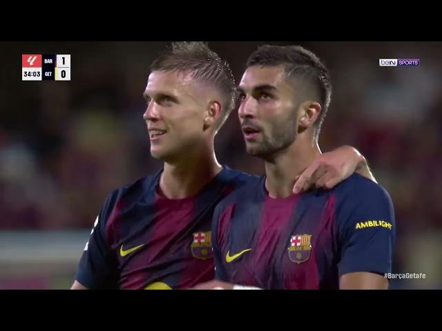 Video thumbnail for ملخص مباراة برشلونة و خيتافي اليوم