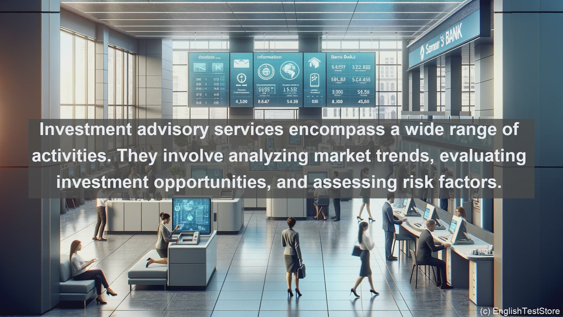 'Video thumbnail for Investment advisory services in economics and finance'