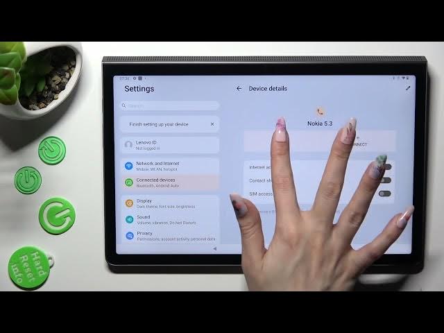 Video thumbnail for How to Connect Bluetooth Device with Lenovo Yoga Tab 11 – Bluetooth Settings