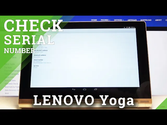 Video thumbnail for How to Check Serial Number in LENOVO Yoga – Serial Number