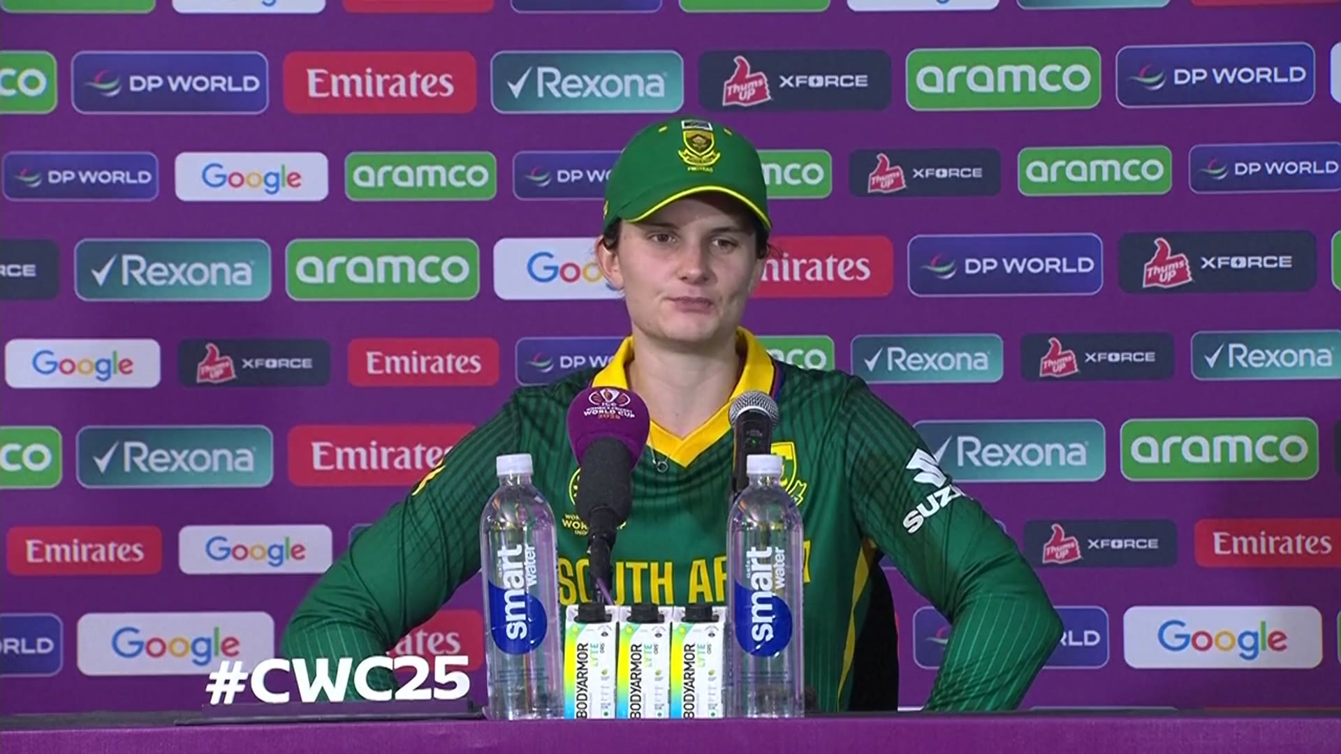 'Video thumbnail for South Africa's Wolvaardt lauds teammates after ICC World Cup final loss'