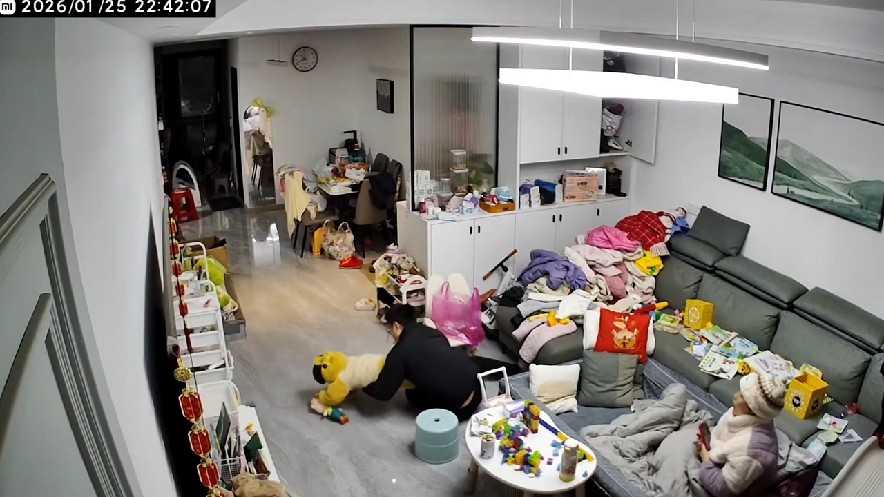 Video thumbnail for Dad Saves Toddler from Falling Headfirst in Hunan