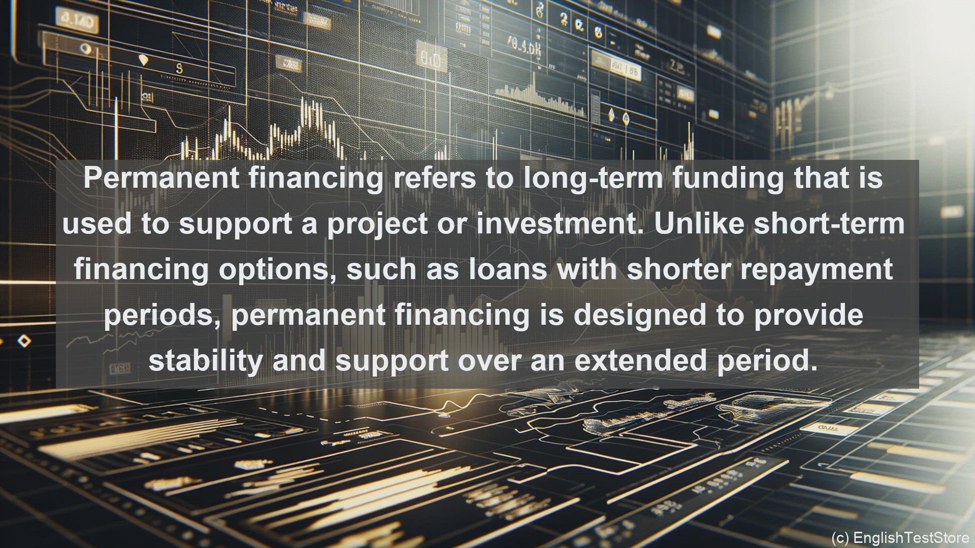 'Video thumbnail for Permanent financing in economics and finance'