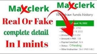 Video thumbnail for Create Gmail & Earn Money Online Earn 5$ on 5 Gmail Make Money Online Maxclerk
