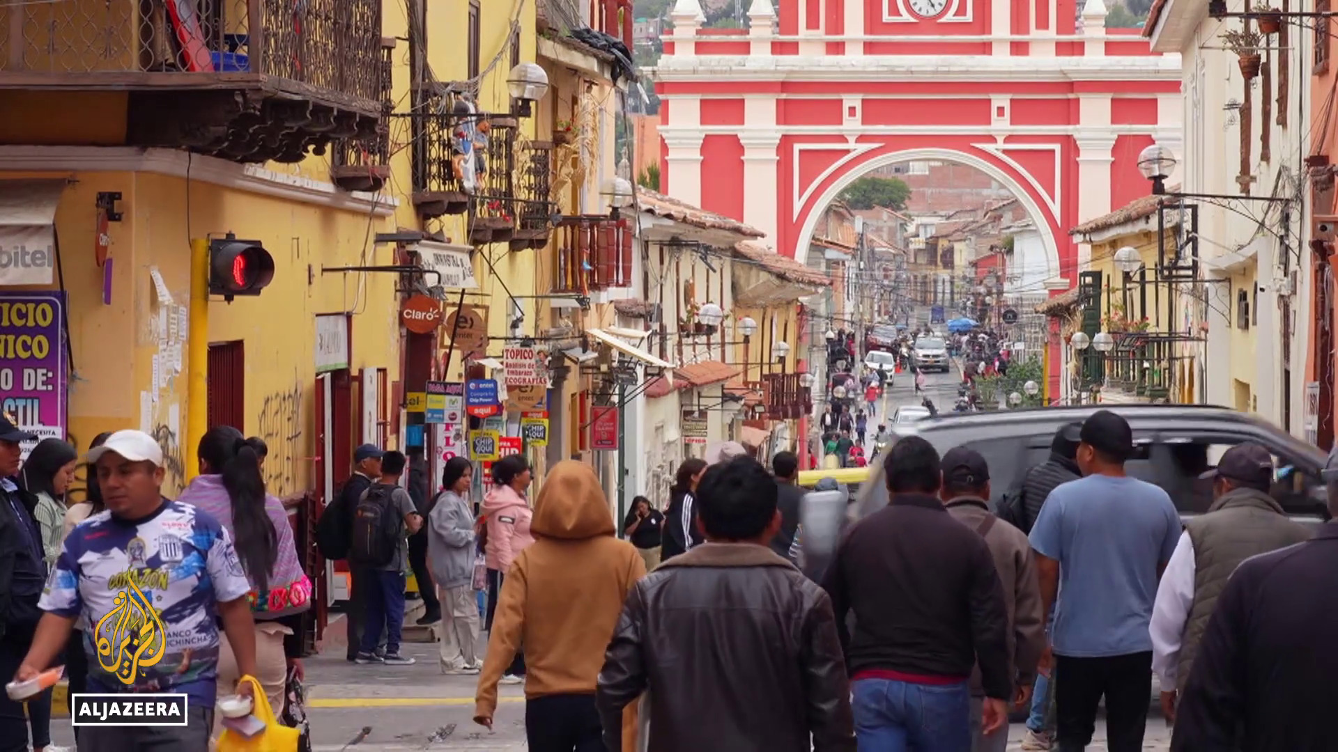Video thumbnail for Peru election: New voters head to polls for run-off election Sunday