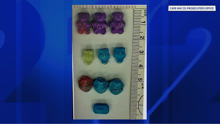 Video thumbnail for Colorful meth seized in Wildwood could be mistaken for candy, prosecutors warn