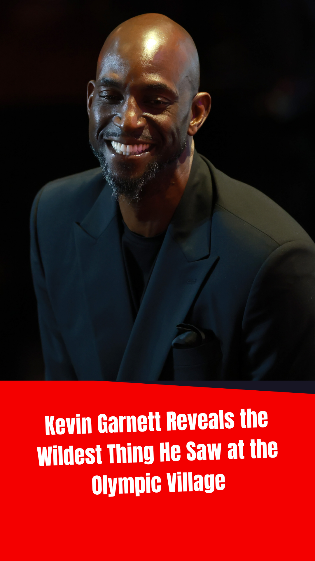 Video thumbnail for Kevin Garnett Reveals the Wildest Thing He Saw at the Olympic Village