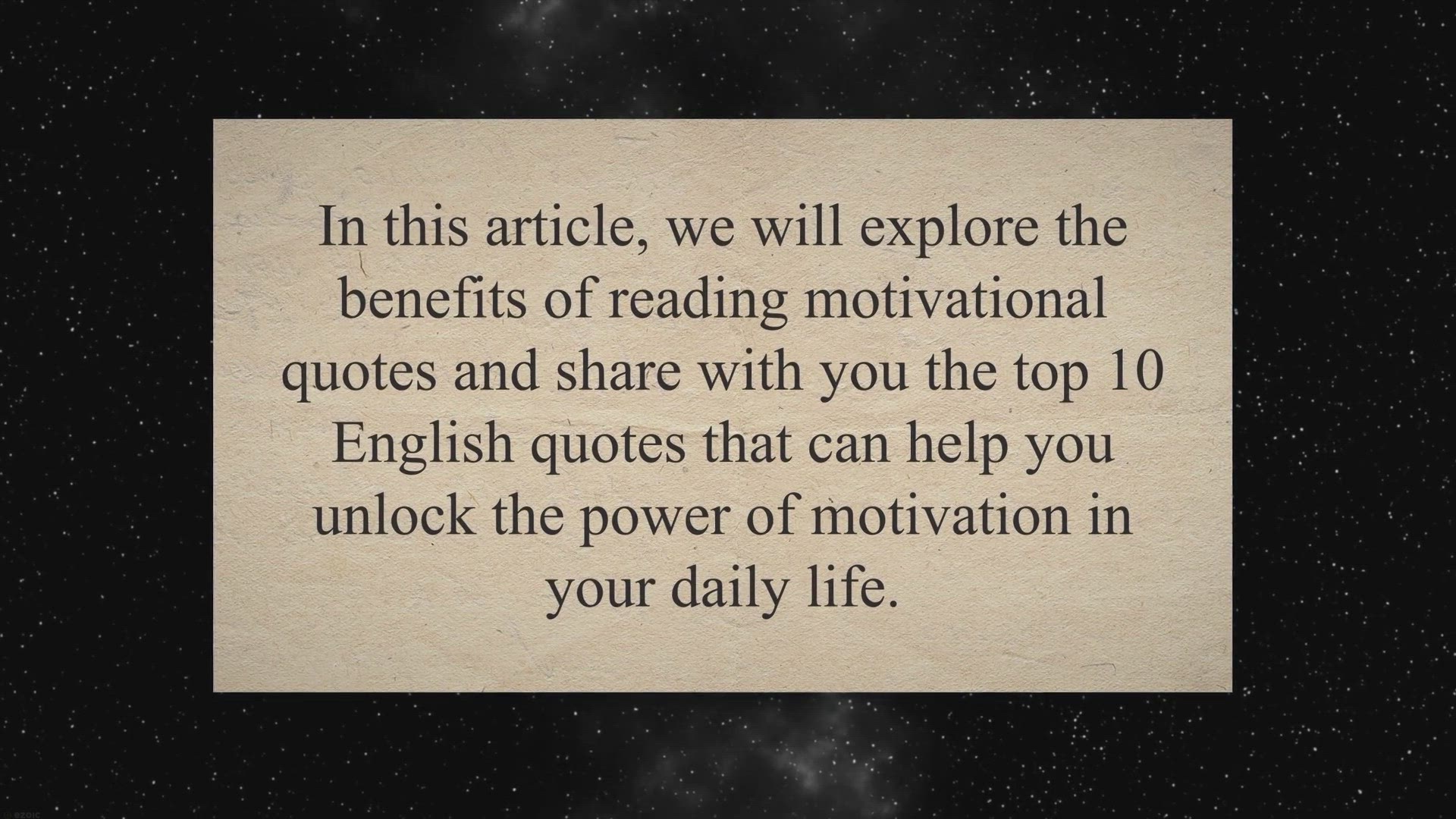 Video thumbnail for Unlocking the Power of Motivation: Top 10 English Quotes to Inspire and Empower Your Daily Life