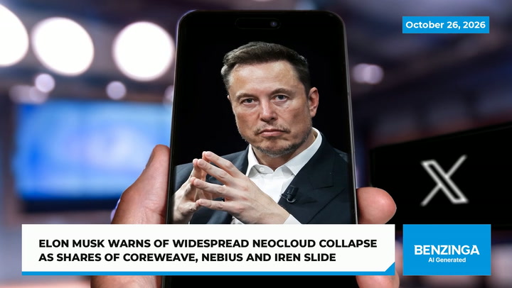 Video thumbnail for Musk Sounds Neocloud Alarm