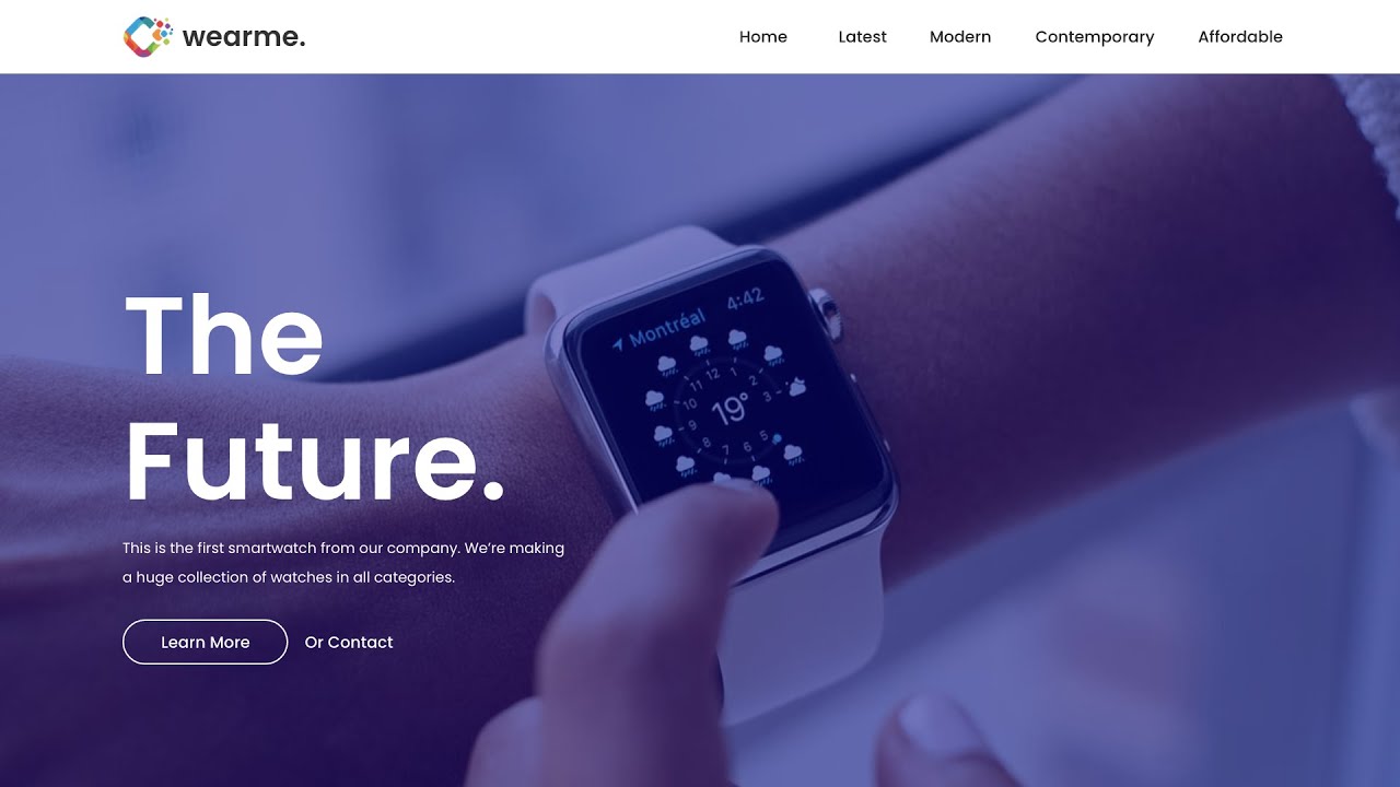 'Video thumbnail for How To Make Animated Website Design Using HTML and CSS _ Animation on HTML CSS Website'