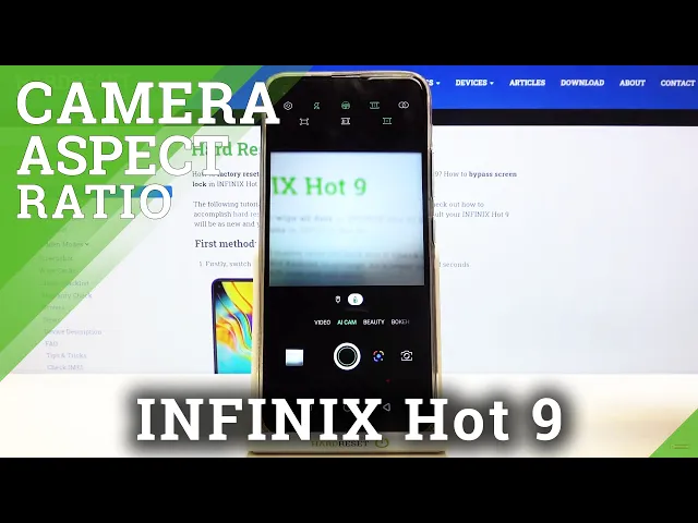 Video thumbnail for How to Adjust Camera Aspect Ratio – Camera Options in INFINIX Hot 9