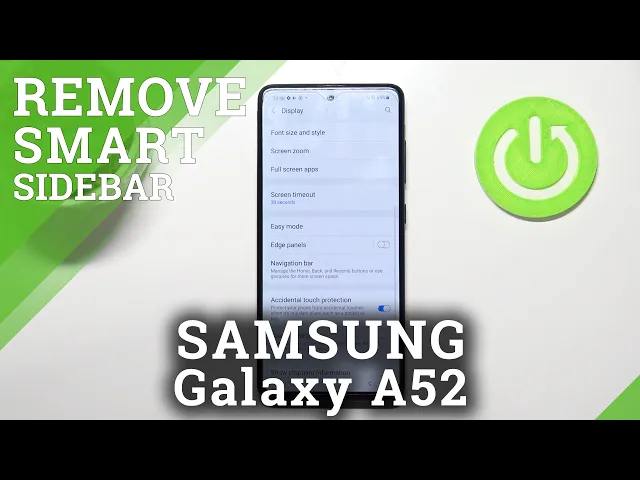 Video thumbnail for How to Remove Smart Sidebar on SAMSUNG Galaxy A52