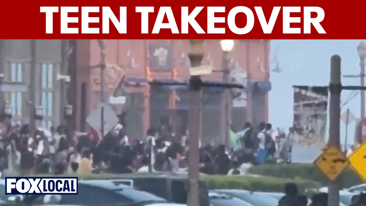 Video thumbnail for Long Branch pop-up party at Pier Village leads to arrests, curfew