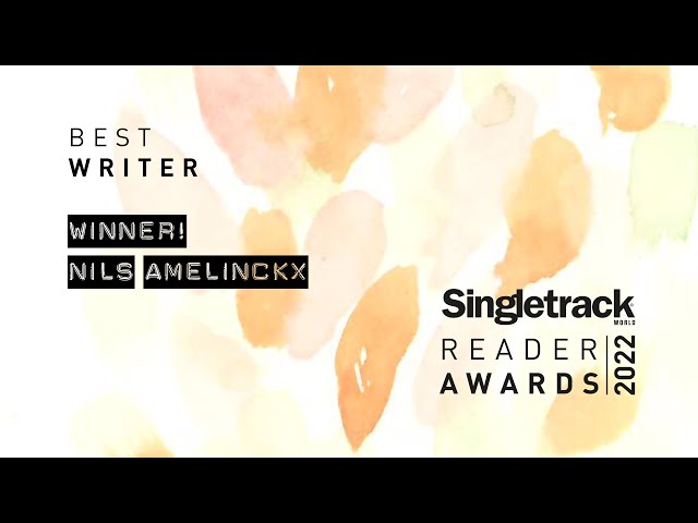 Video thumbnail for Singletrack Reader Award - Best Writer: Nils Amelinckx