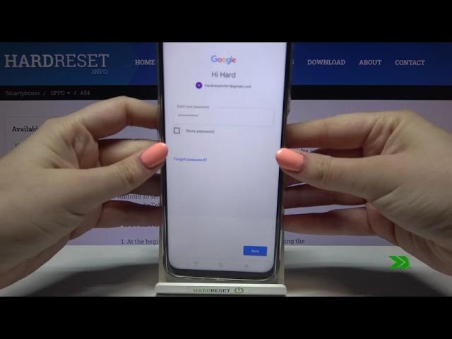 Video thumbnail for How to Use Google Backup on OPPO A54 – Move Files to Google Drive