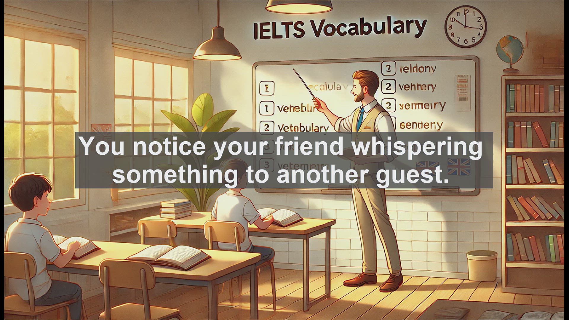 'Video thumbnail for 2500 Must Know IELTS 6.5 Vocabulary - What Does 'Discrete' Mean? IELTS Vocabulary Explained'