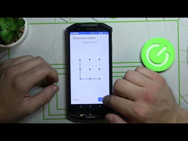 Video thumbnail for Pattern Option in DOOGEE S70 Security Settings - Hide Pattern Line