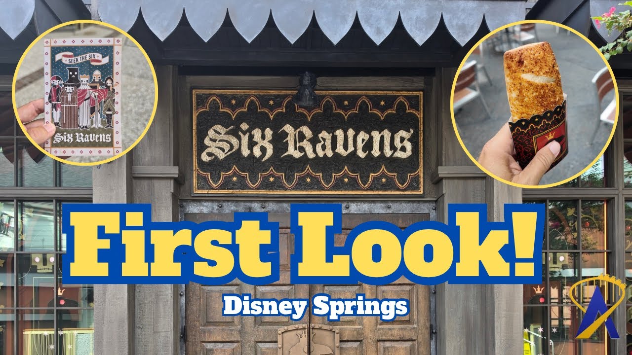 Video thumbnail for Six Ravens FIRST LOOK Inside, Menu, and More! - Disney Springs