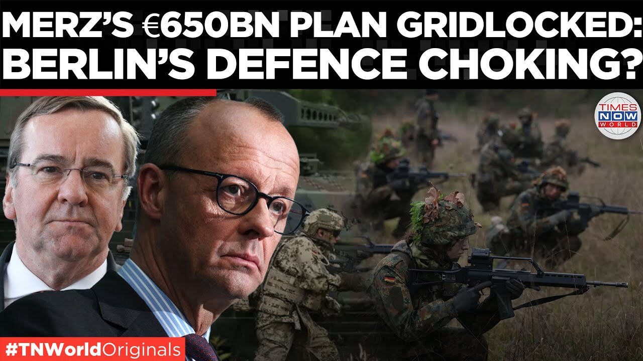 Video thumbnail for Germany’s Broken Priorities; Military Ambitions Meets Bureaucracy’s Brutal Reality Under Merz!