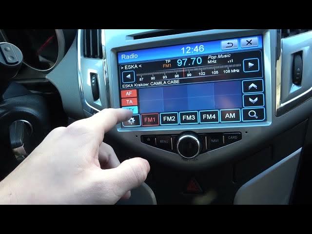 Video thumbnail for How to Enable or Disable Traffic Announcements in Chevrolet Cruze (2008 - 2016) - Turn TA On or Off