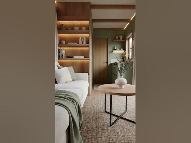 Video thumbnail for Top Green Tiny Home Tour 🌿 | Sustainable Living in Style  #tinyhome #home